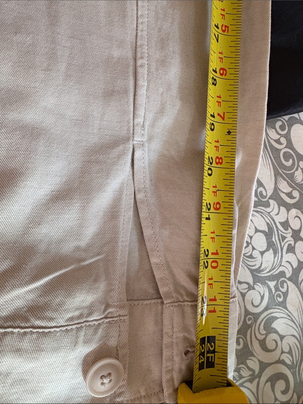Uniqlo Men's Lightweight Cream Button-Front Shirt Jacket. Cotton.  Linen - Picture 5 of 10